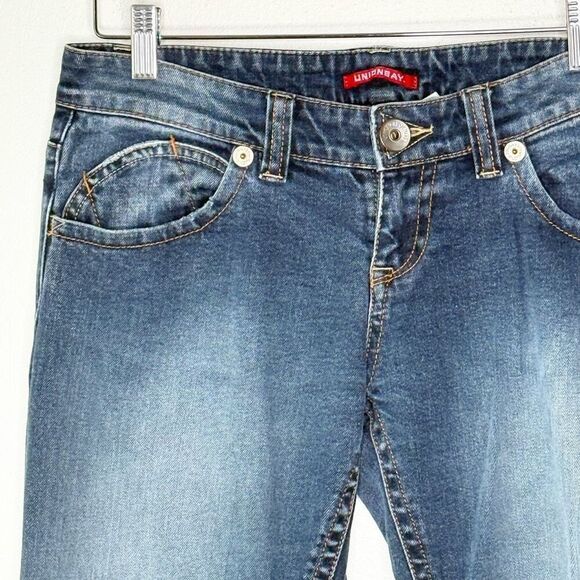 UnionBay Vintage Y2K Low Rise Flares With Pocket Detail - Juniors US 9 - Picture 3 of 8
